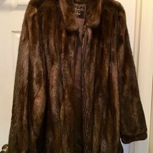 Genuine Mink Samuel Spritzer Coat